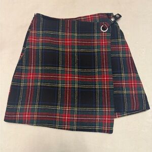 Tartan Plaid Wrap Skirt by AYLA from Anthropologie
